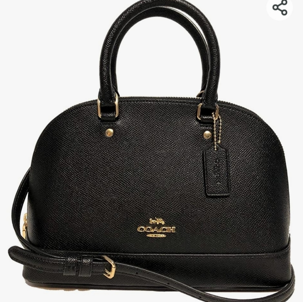 Authentic Coach mini sierra black bag